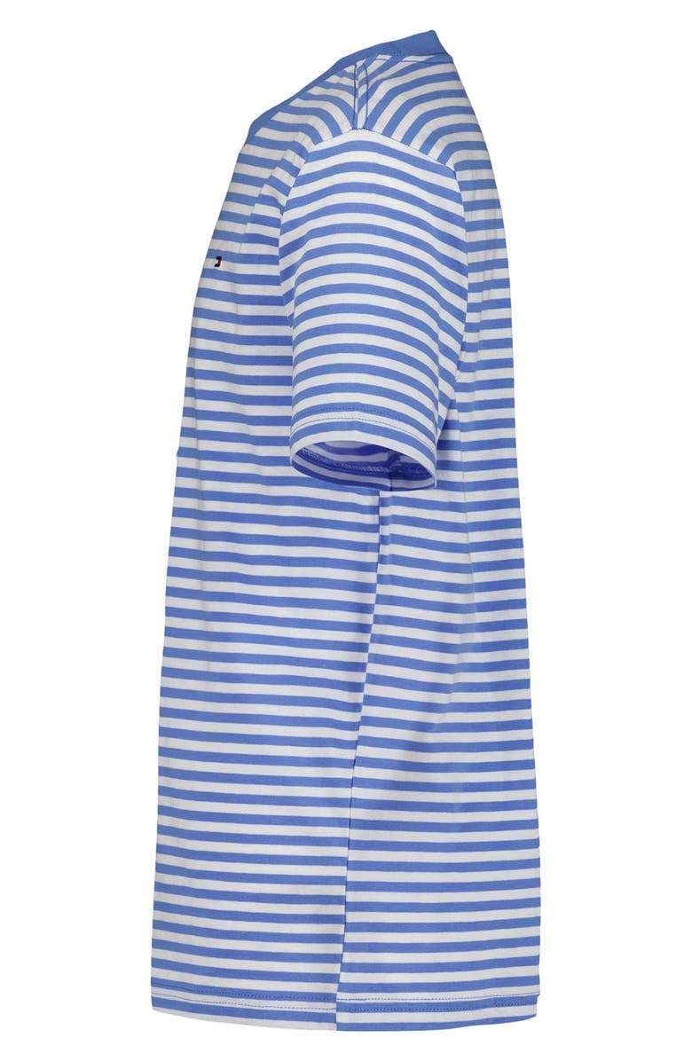 Tommy Hilfiger Kids' Clean Stripe T-Shirt, Alternate, color, Spring Blue