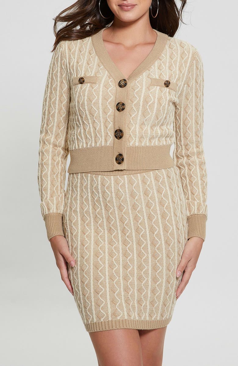 GUESS Tiffany Cardigan, Main, color, 