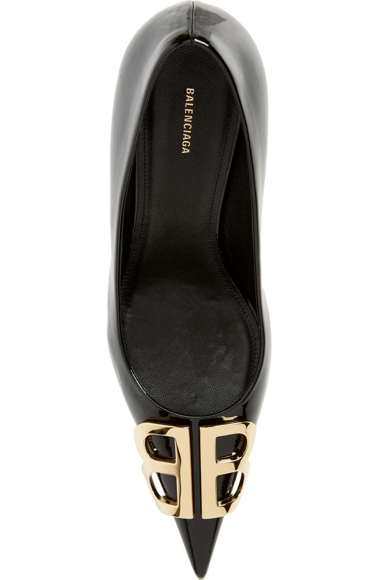 Balenciaga BB Pointy Toe Pump, Alternate, color,