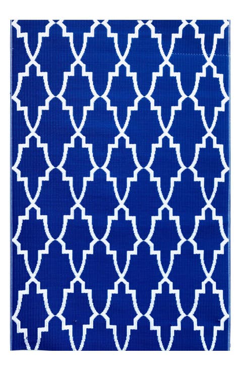 Casa Blanca Blue & White Rug