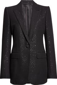 TOM FORD Sequin Wool Blend Blazer