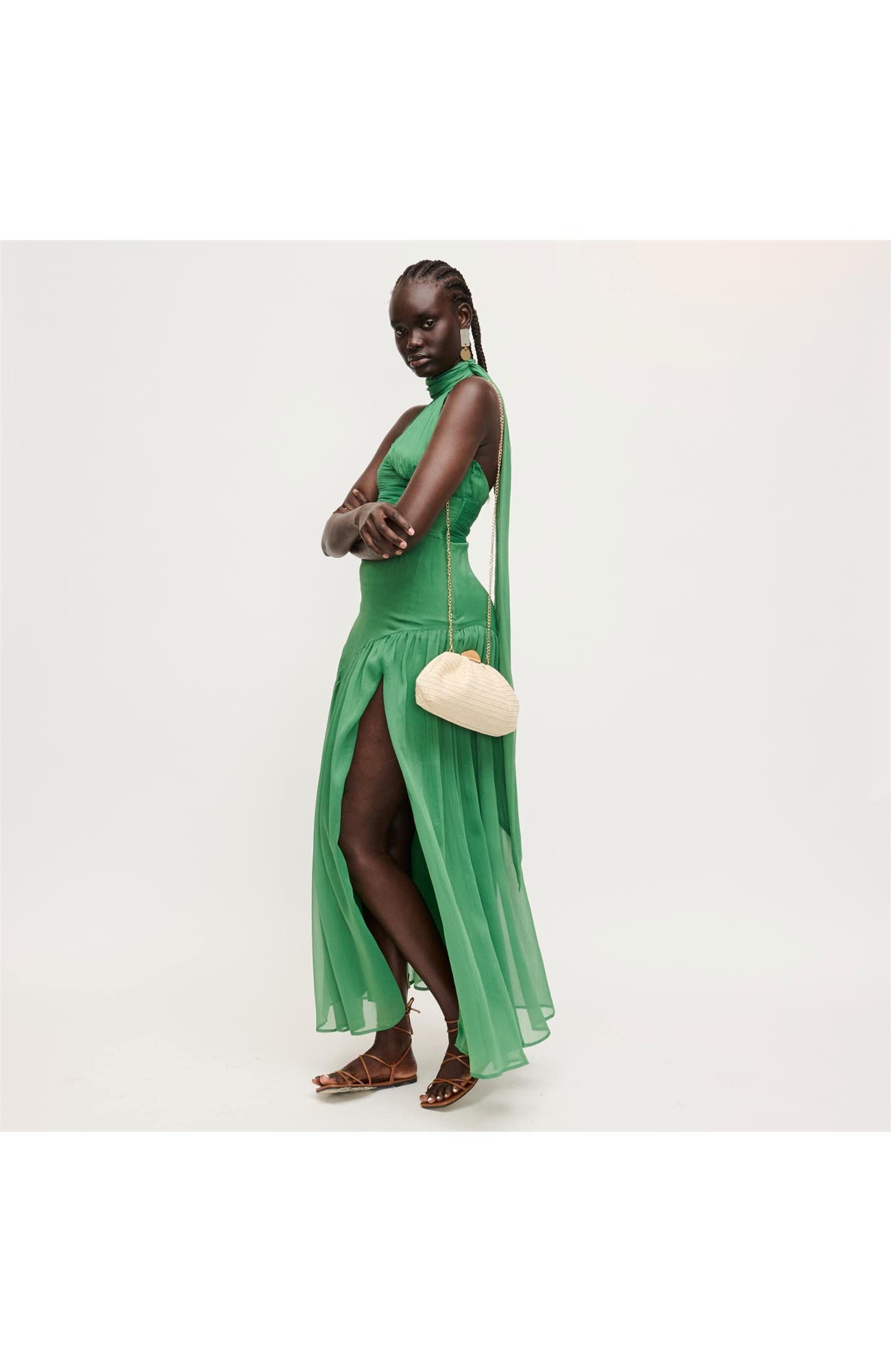 Dorothea Clutch, Alternate, color, Natural