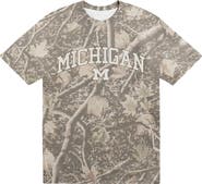 Uscape Apparel Men's Uscape Apparel Camo Michigan Wolverines Back Bay Heavyweight T-Shirt