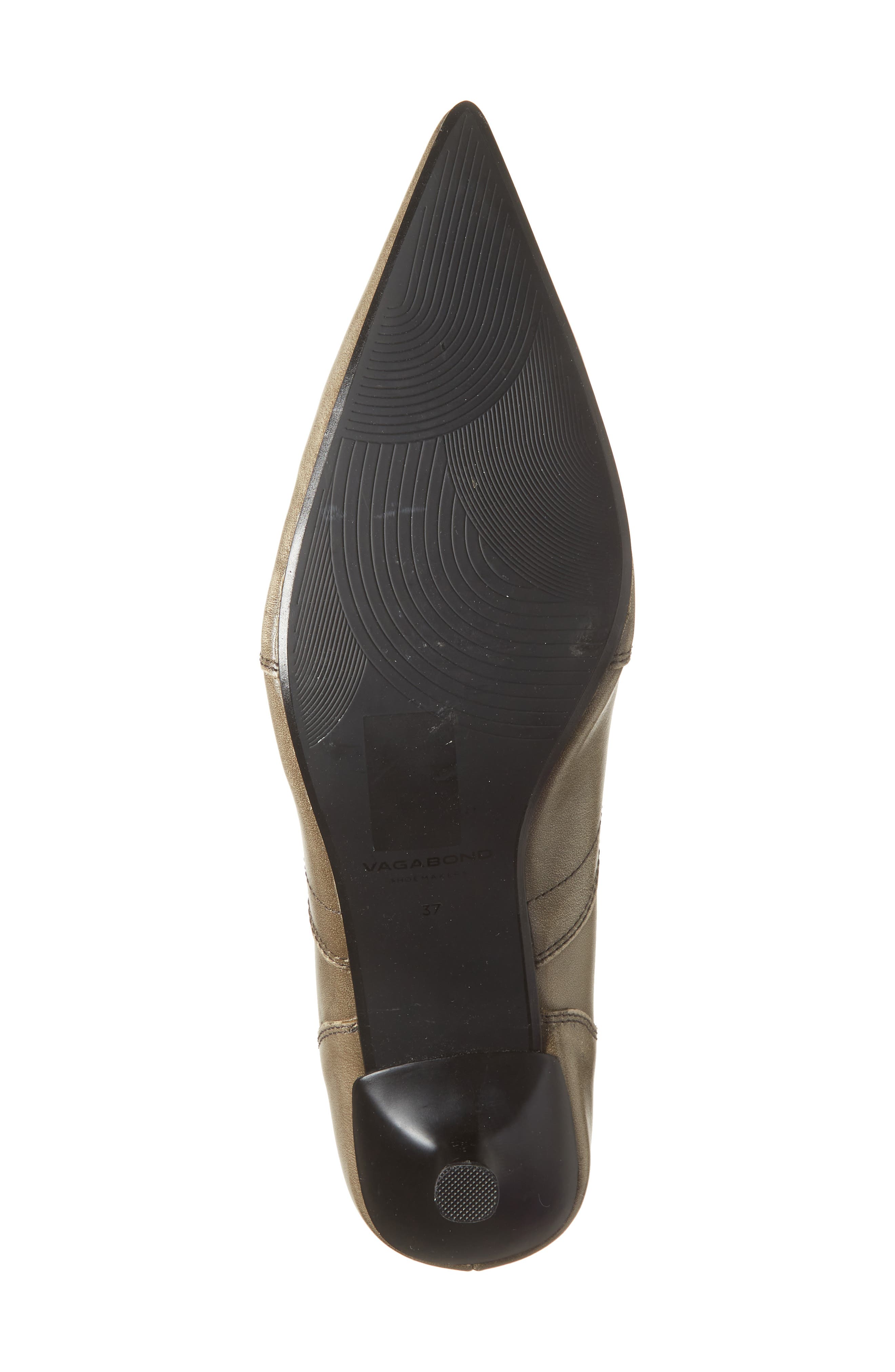 Vagabond Shoemakers Lykke Pointed Toe Kitten Heel Pump, Alternate, color, Greige