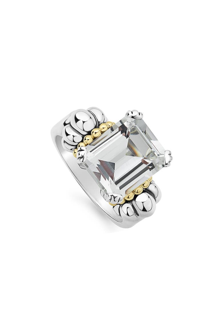 Glacier Cocktail Ring, Main, color, WHITE TOPAZ