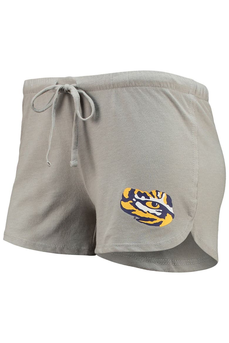 Women's Concepts Sport Purple/Gray LSU Tigers Raglan Long Sleeve T-Shirt & Shorts Sleep Set, Alternate, color, Purple