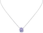 CZ by Kenneth Jay Lane Glam Cubic Zirconia Pendant Necklace