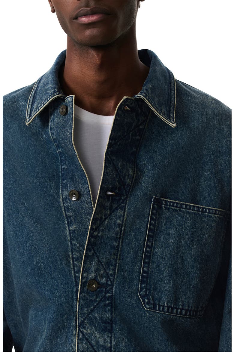 Cadence Denim Jacket, Alternate, color, CONNELL