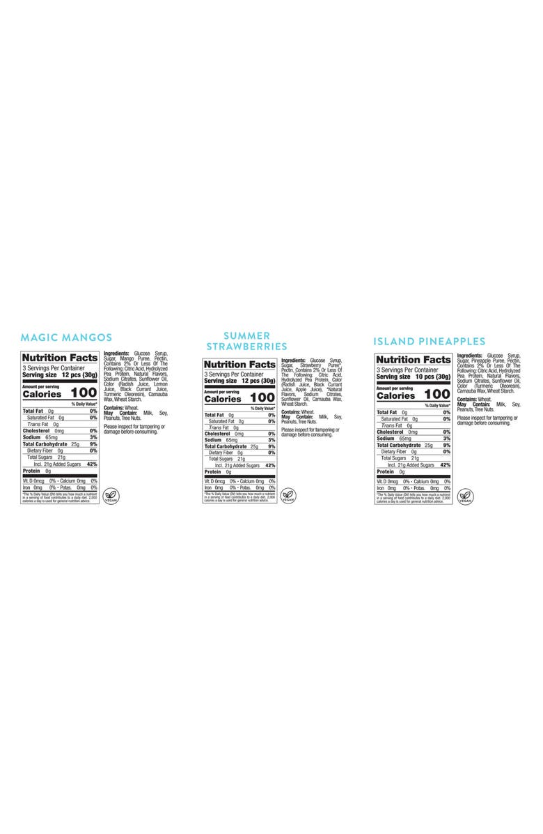 sugarfina Sweet Escape 3-Piece Bento Box Gift Set, Alternate, color,