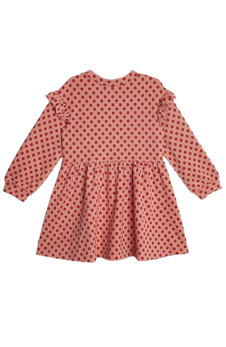 Mabel + Honey Red Velvet Dress, Alternate, color, Pink