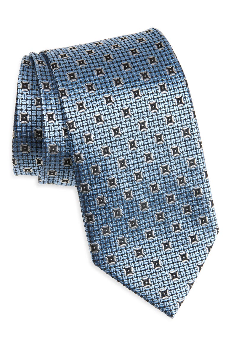 Silk Tie, Main, color, LIGHT BLUE