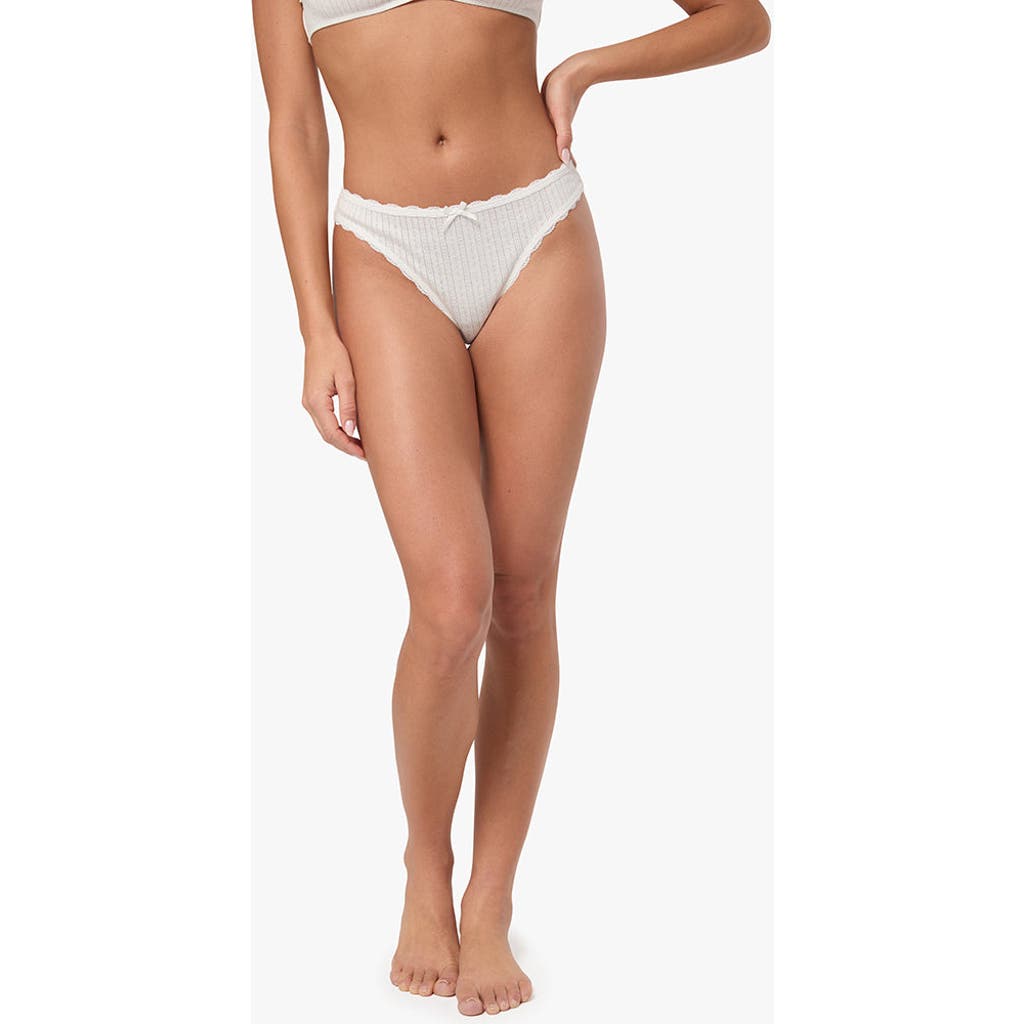 Weworewhat Low Rise Brief In Ivory