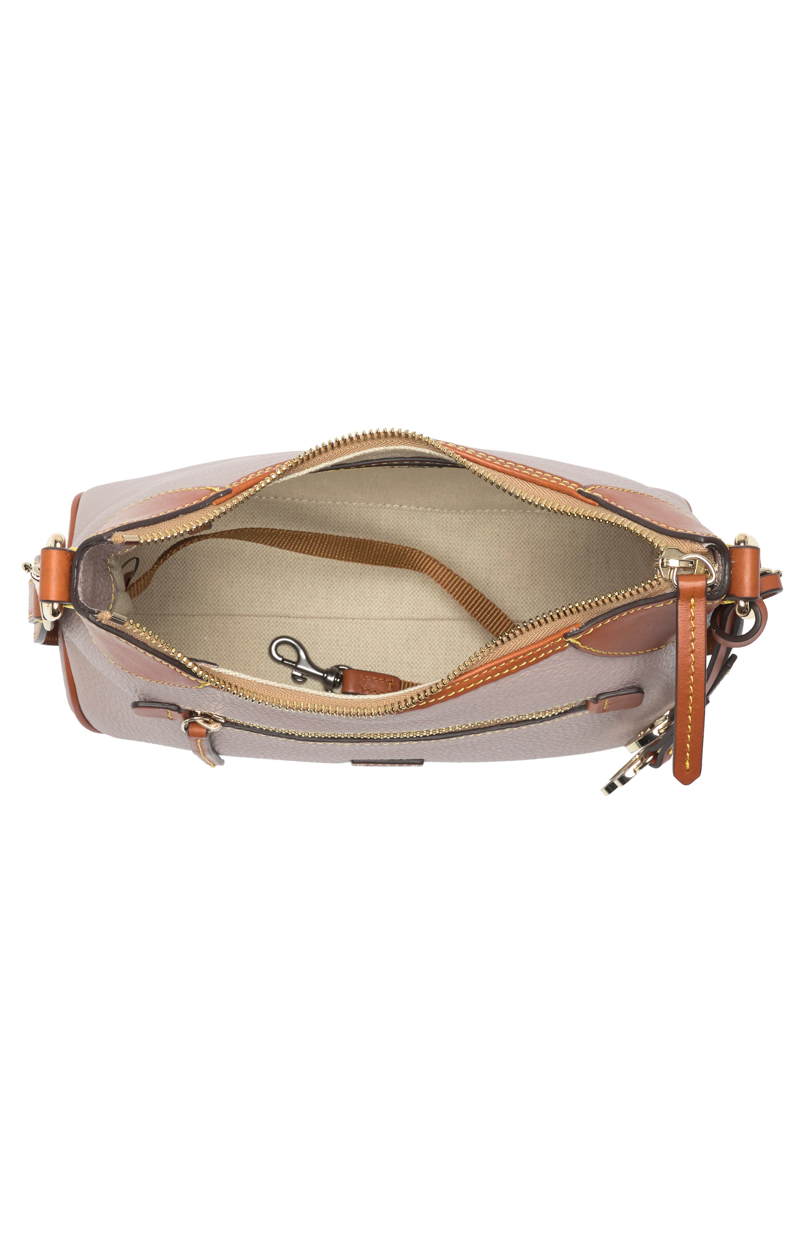 Dooney & Bourke Dooney and Bourke Small Leather Hobo Bag, Alternate, color, 