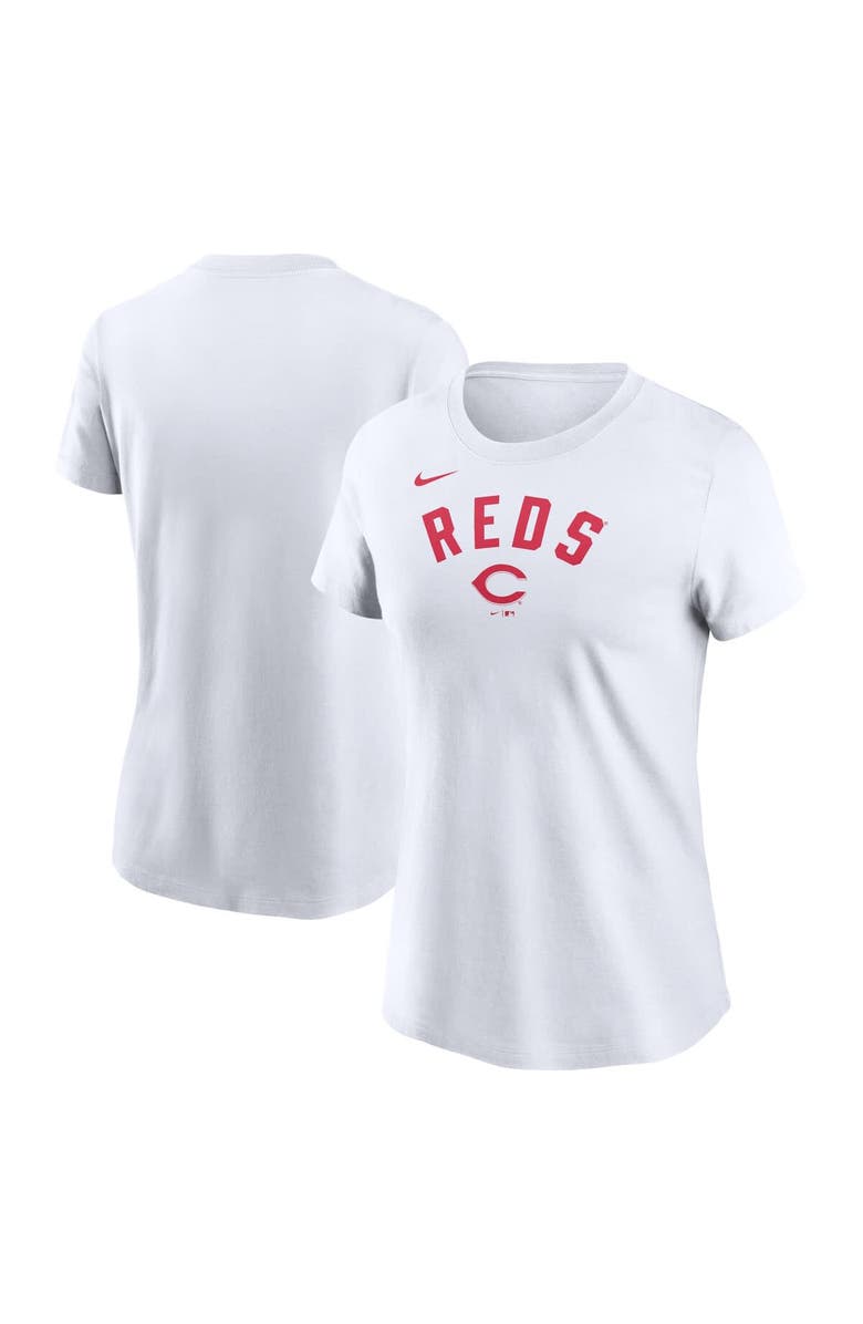 Nike Women's Nike White Cincinnati Reds Team Arch T-Shirt, Alternate, color, 