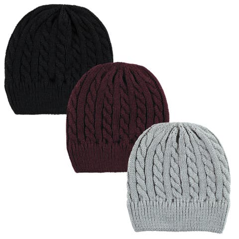 Cozy Knitted Headwear 3Pk (Baby)