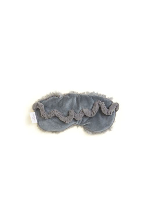 Warmies Plush Eye Mask In Dark Gray