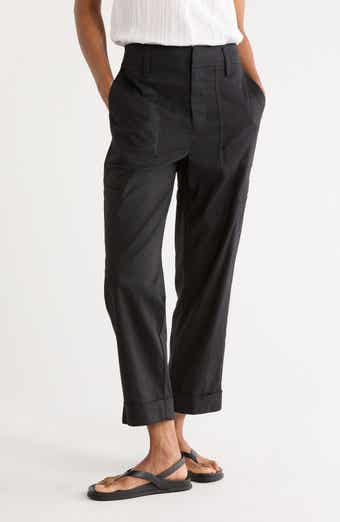 Vince Linen Blend Utility Pants