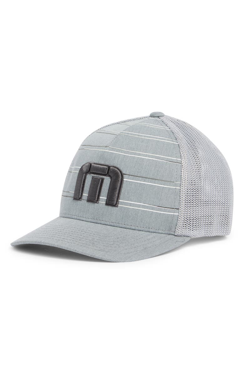 TravisMathew Get Off my Lawn Fitted Baseball Cap, Main, color, 