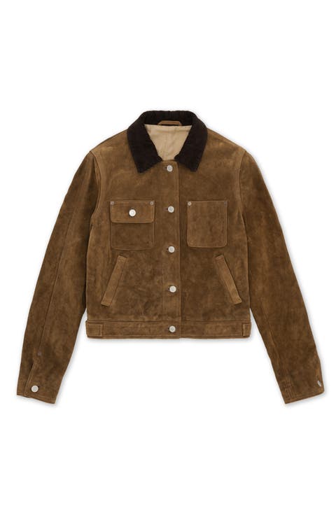 Fedra Suede Leather Jacket