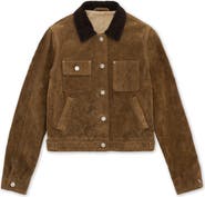 Fortela Fedra Suede Leather Jacket