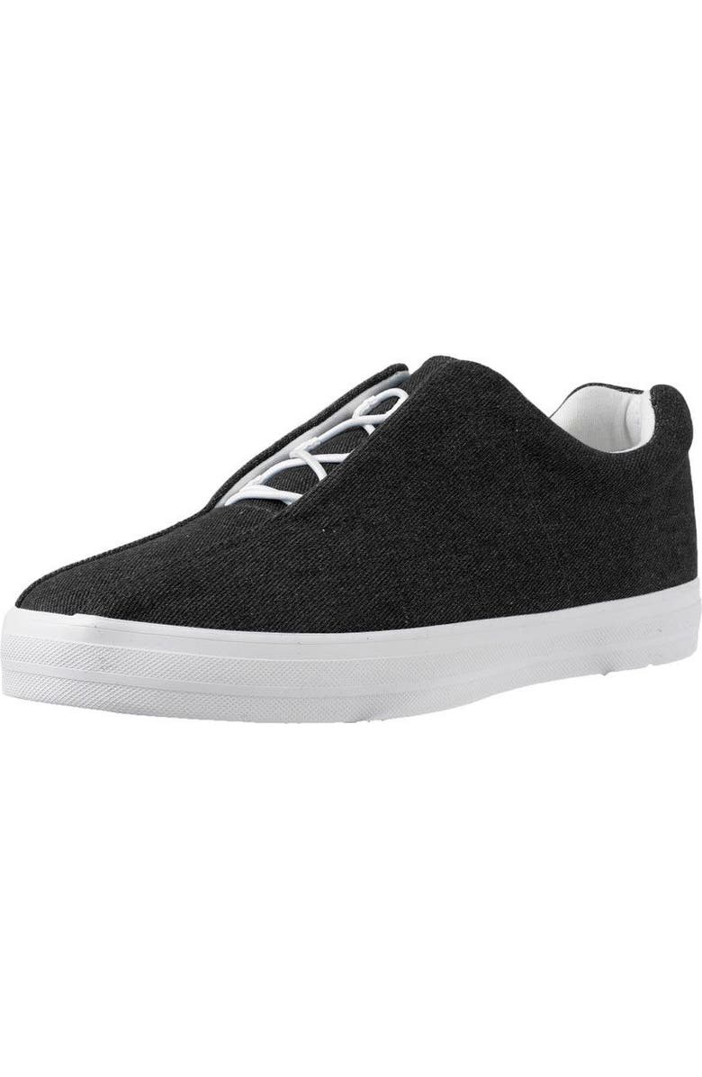 Comfortview The Bungee Slip On Sneaker, Main, color, Black