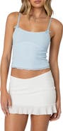 EDIKTED Bethany Stretch Mesh Camisole