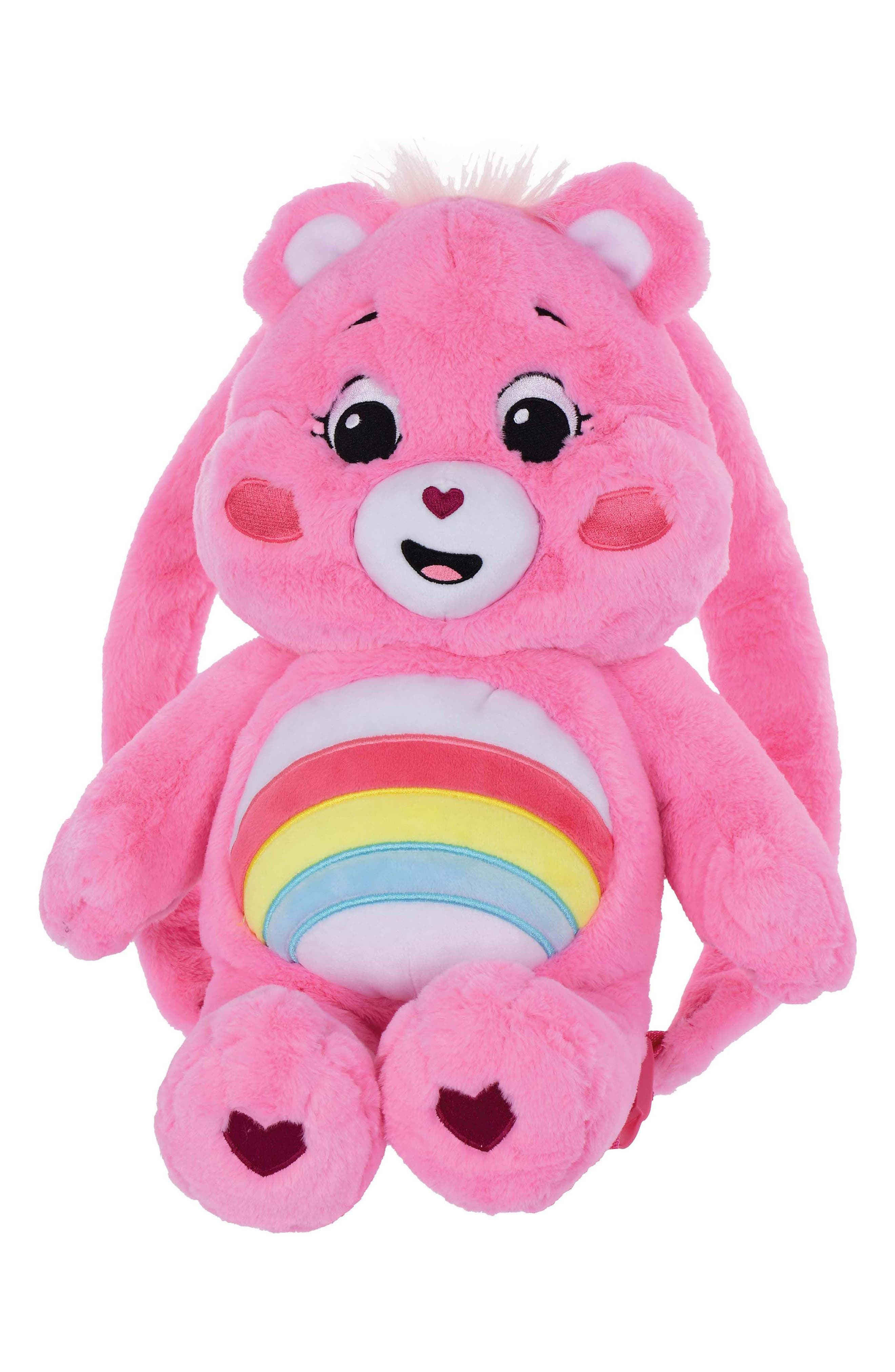 Cheer Bear Care Bears Backpack, Main, color, PINK