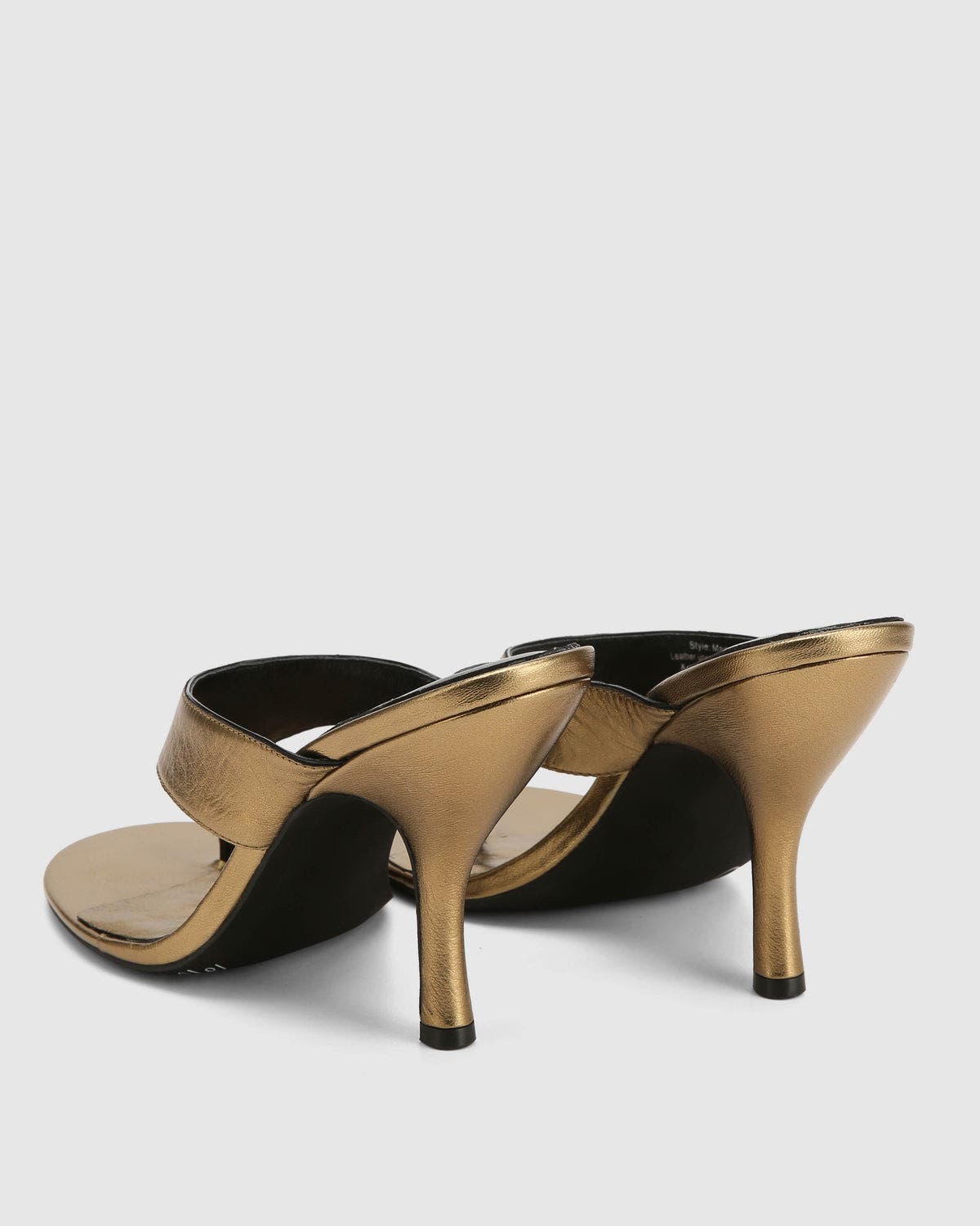 Naked Wolfe Martine Heels, Alternate, color, Bronze