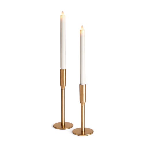 Napa Home & Garden Killian Taper Holders Set Of 2 In Gold