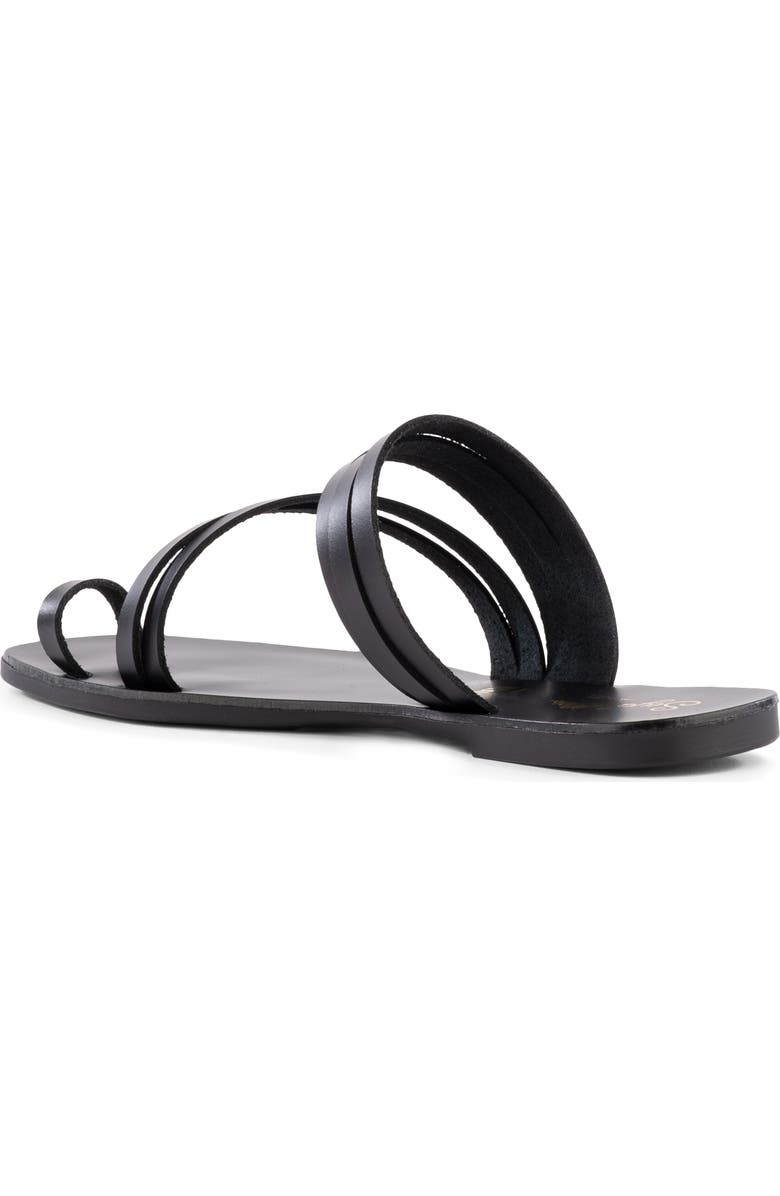 Seychelles Summer Rain Toe Loop Sandal, Alternate, color, Black