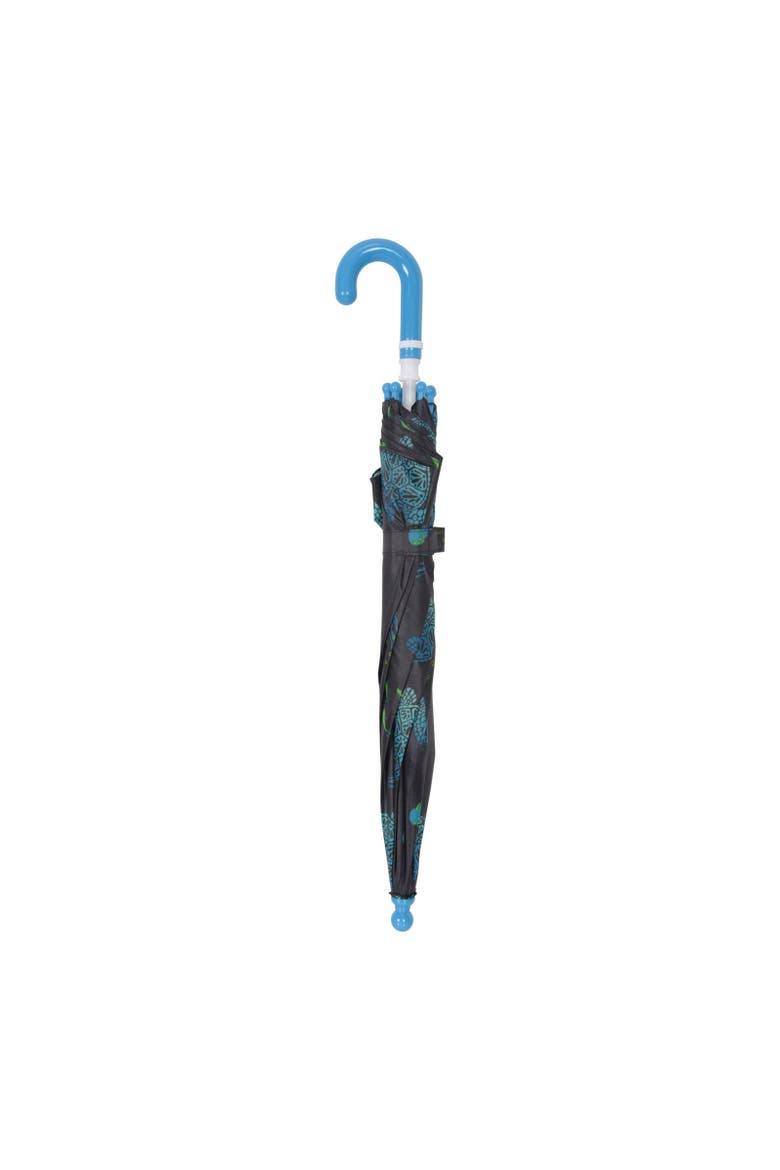 Childrens/Kids Printed Stick Umbrella, Main, color, Dark Blue