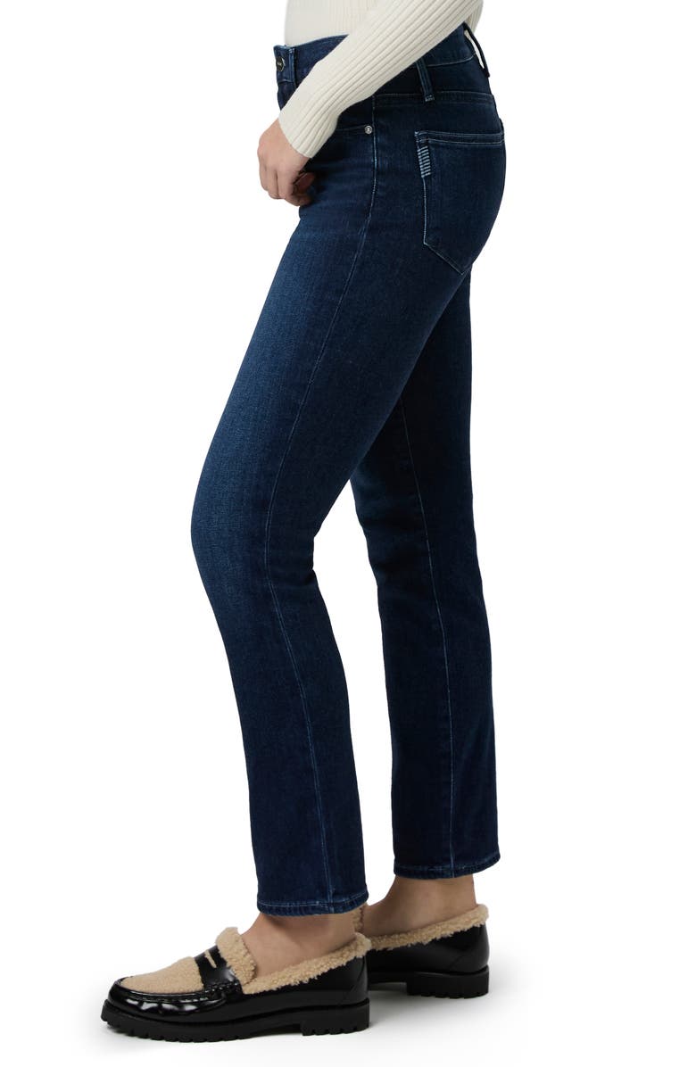 PAIGE Cindy High Waist Ankle Straight Leg Jeans, Alternate, color, Praline