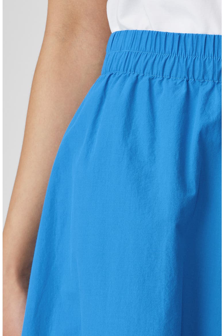 Organic Cotton Poplin Ankle Extra Wide Leg Pants, Alternate, color, CALYP