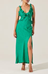 ASTR the Label Sorbae Ruffle Detail Dress