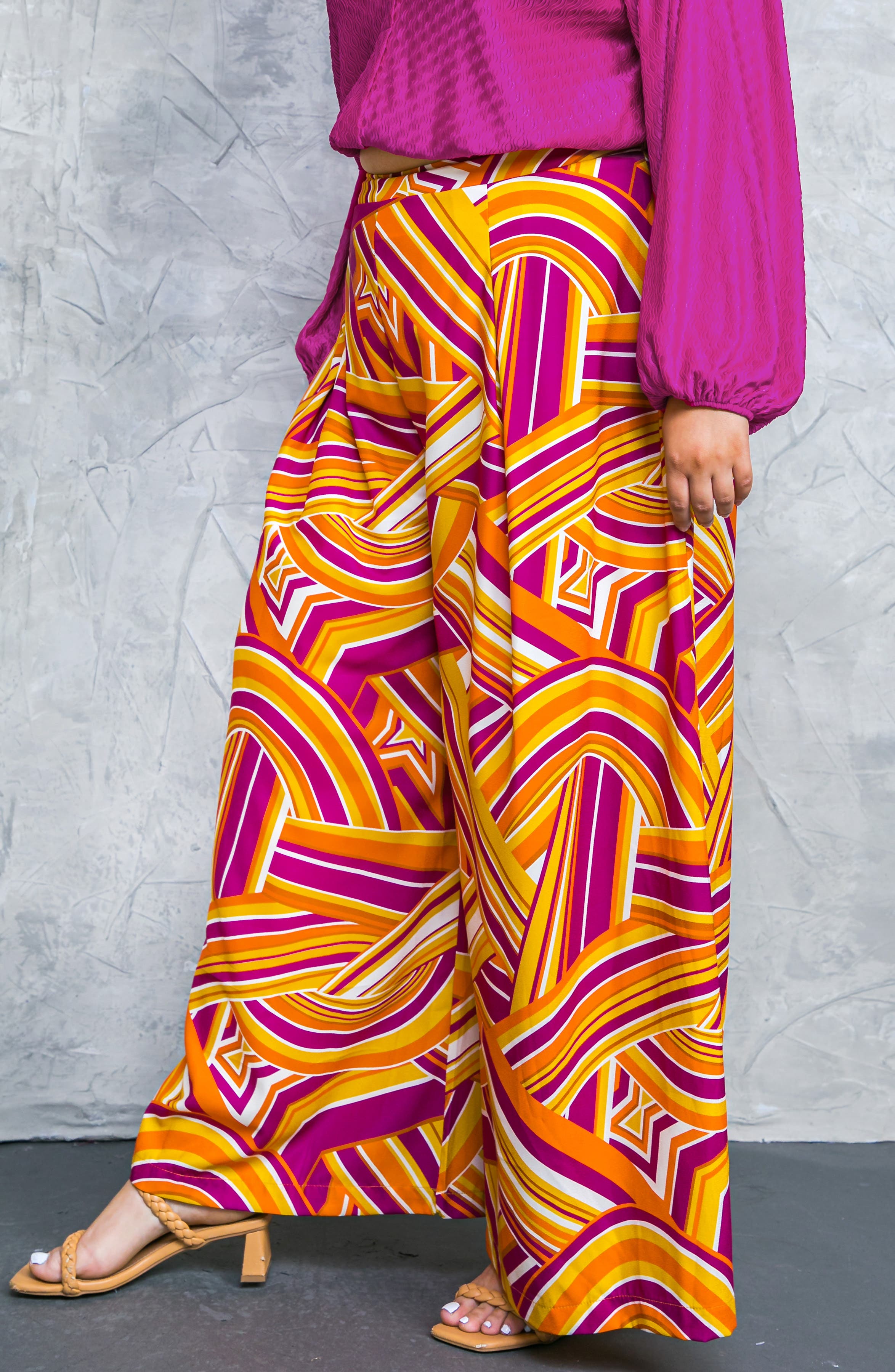 Printed Woven Pants - image 2