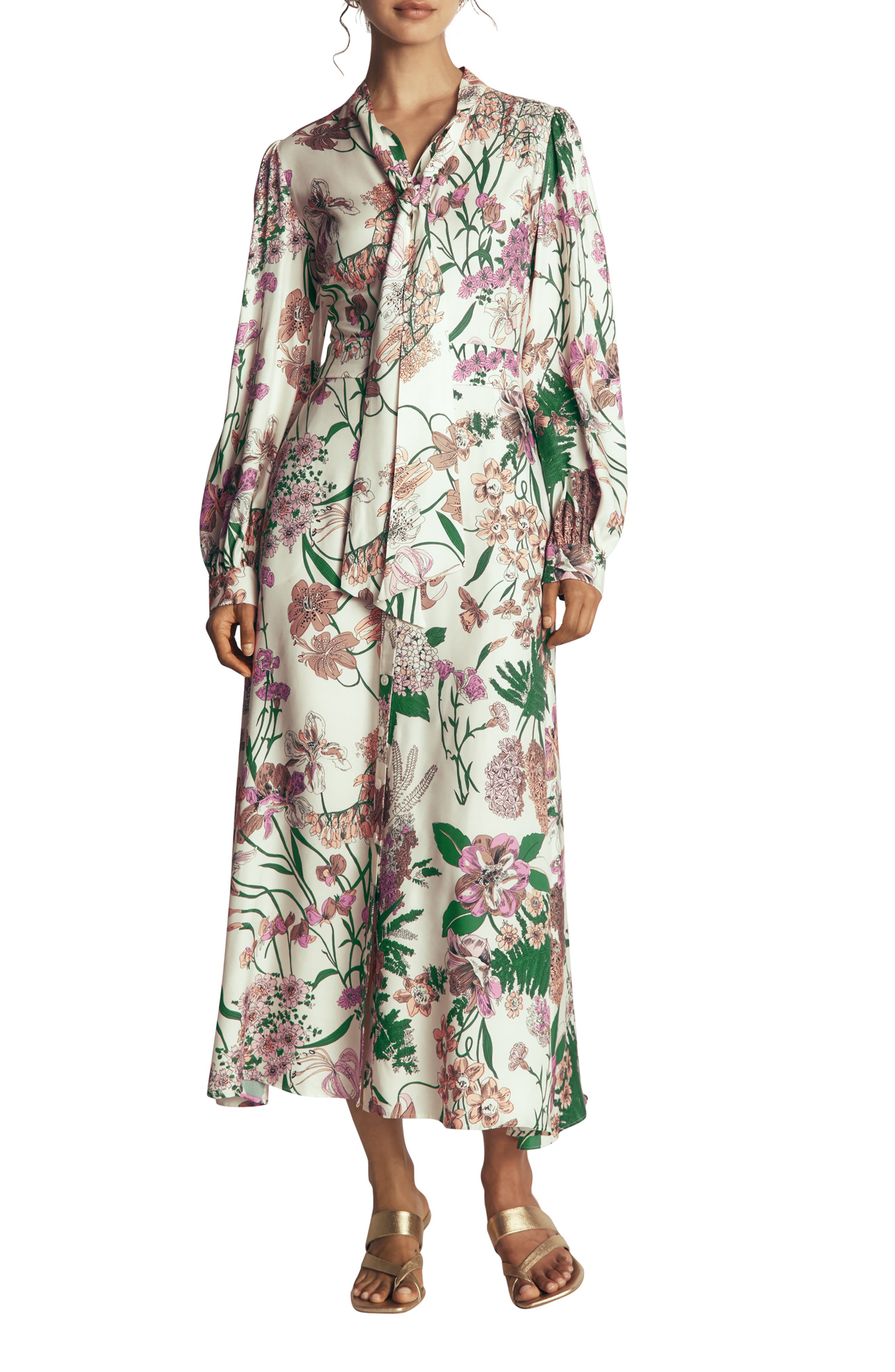 selected WHIMSICAL IVORY FLORAL