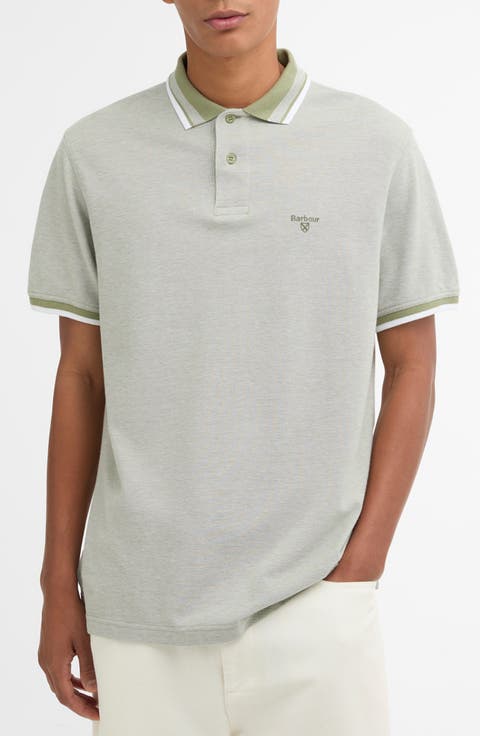 Castleford Tailored Fit Cotton Piqué Polo