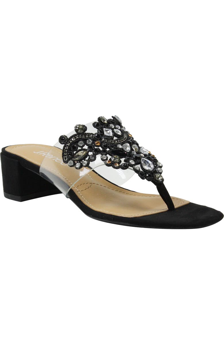J. Reneé Jonette Embellished Slide Sandal, Main, color,