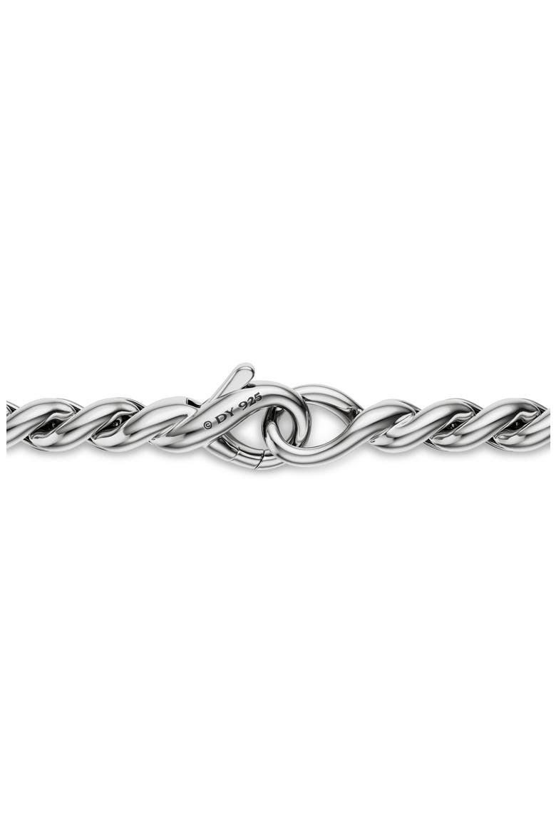 Sculpted Cable Chain Necklace, 3.7mm, Alternate, color, SILVER