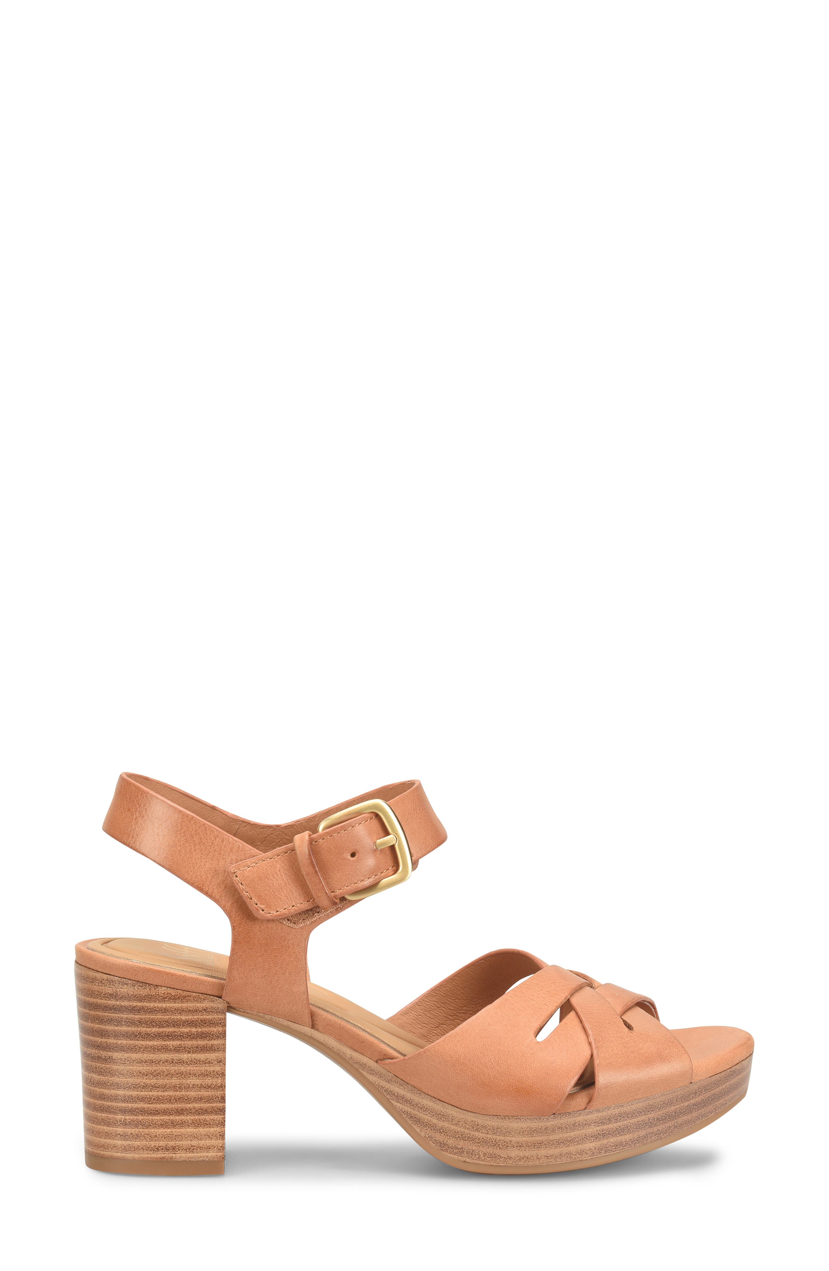 Lacie Sandal, Alternate, color, LUGGAGE