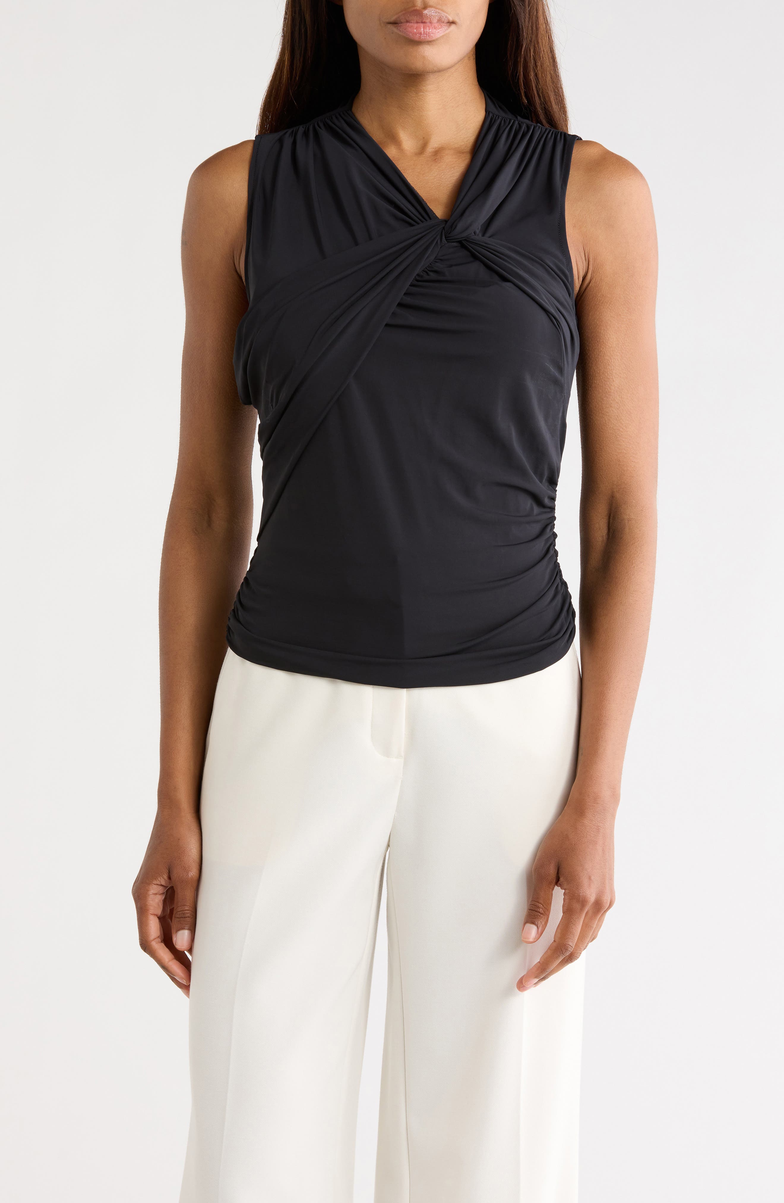 rag & bone Clara Draped V Neck Tank