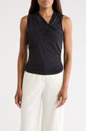 rag & bone Clara Draped V Neck Tank