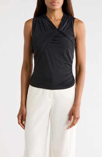 rag & bone Clara Draped V Neck Tank