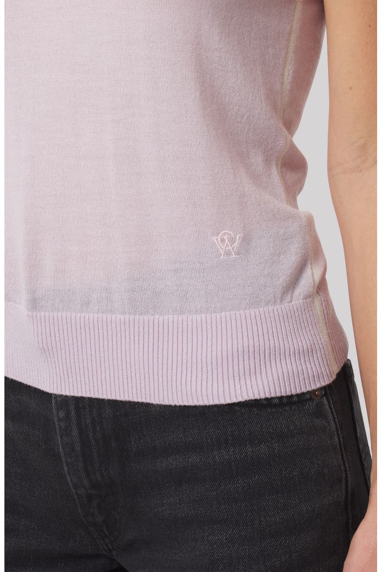 Lauren Wool Blend Vest, Alternate, color, PETAL PINK/ ANTIQUE WHITE