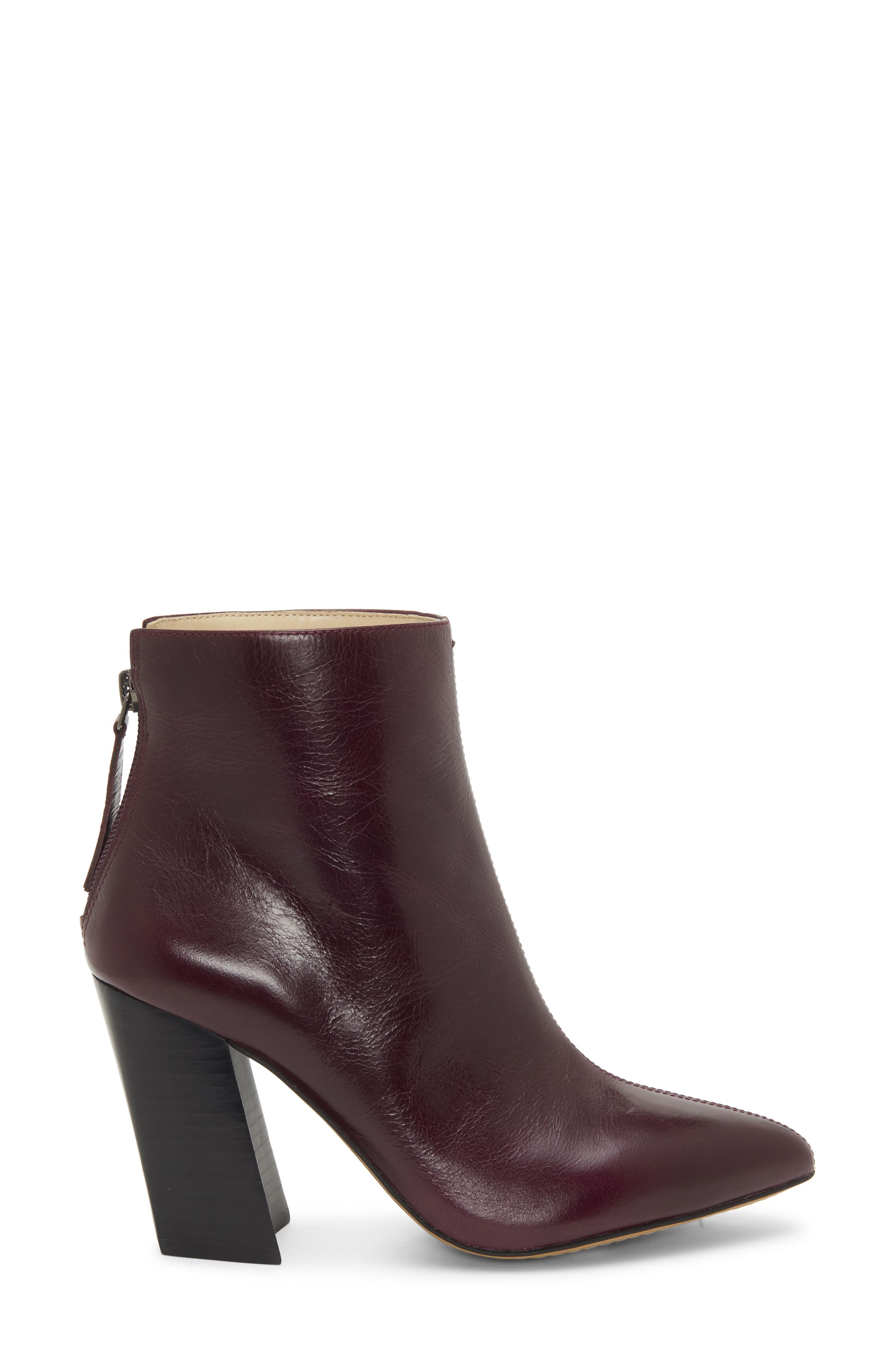 Saavie Bootie, Alternate, color, CABERNET LEATHER