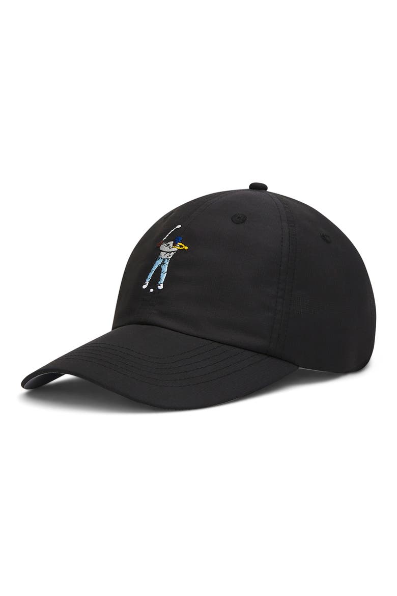 Golf Tournament Hat, Alternate, color, BLACK