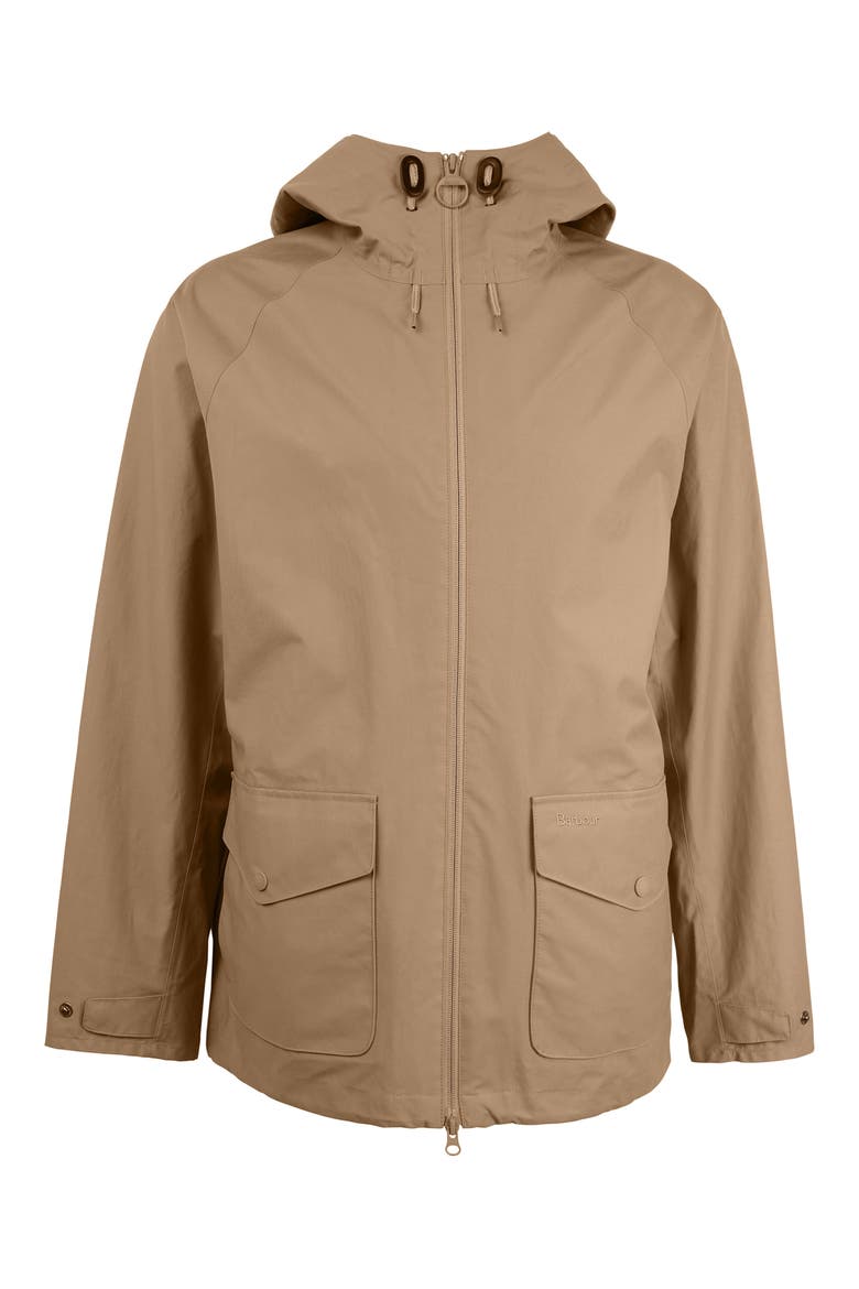 Whitstone Waterproof Jacket, Alternate, color, MILITARY BROWN