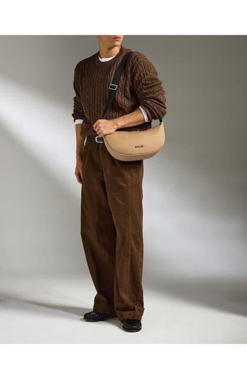 Antler Icon Slingbag In Neutral
