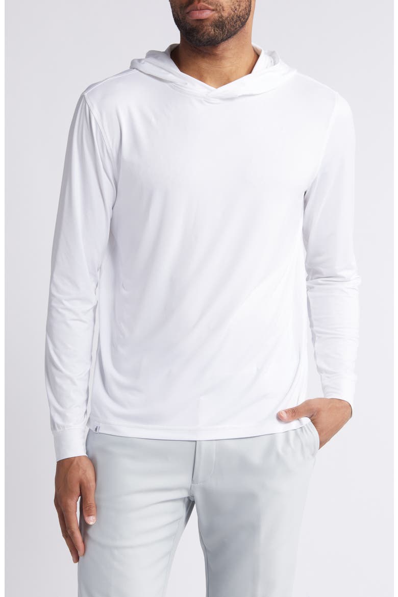 Talon PREP-FORMANCE Long Sleeve Hooded T-Shirt, Main, color, WHITE