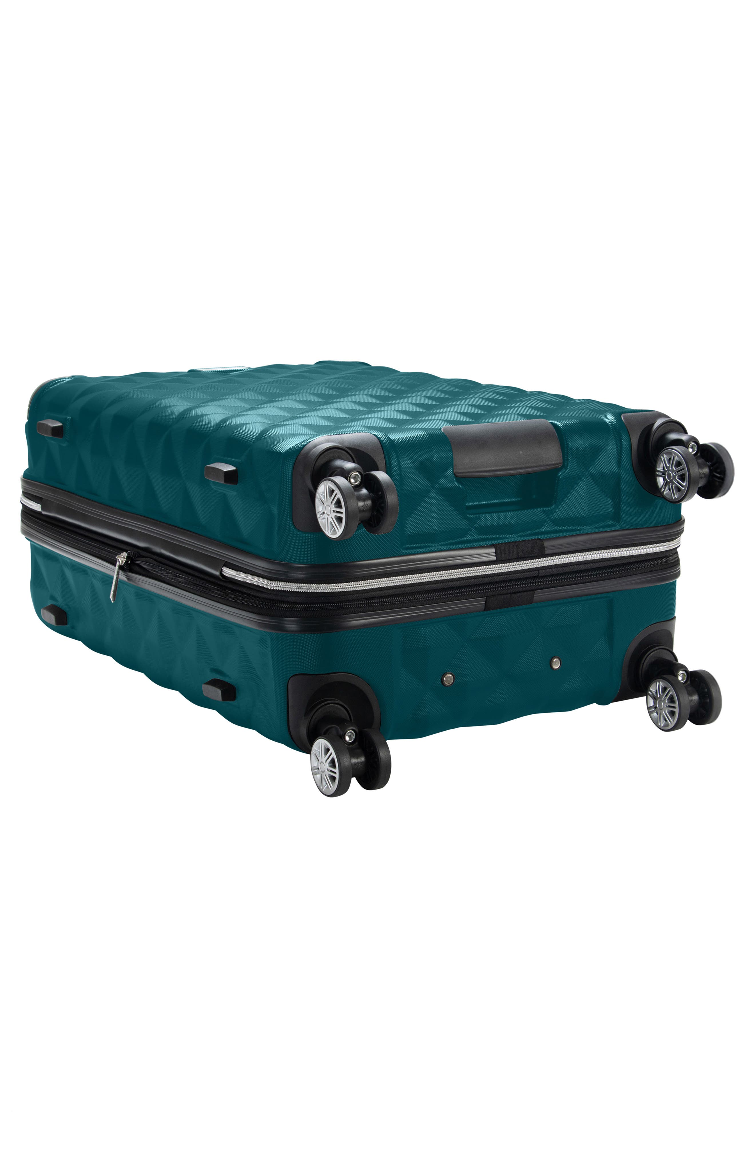 Kenneth Cole Diamond Tower 24-Inch Hardside Spinner Luggage, Alternate, color, Deep Teal